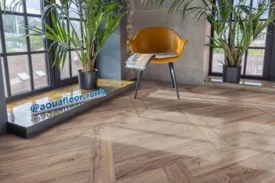 Кварцвиниловая плитка Aquafloor Parquet Glue AF2506PG